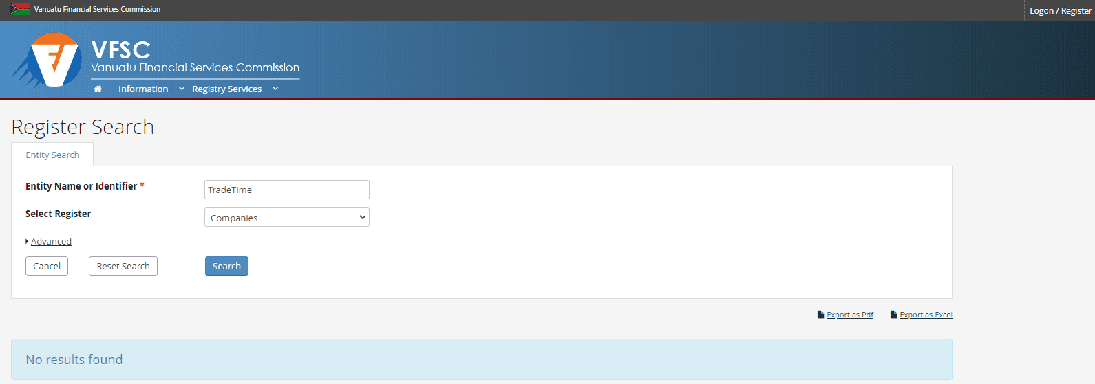 TradeTime Review VFSC search TradeTime Review VFSC search